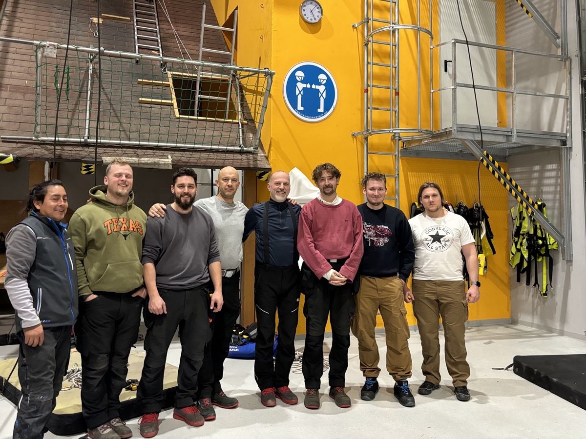 Das Team von strom-macher vor Ort